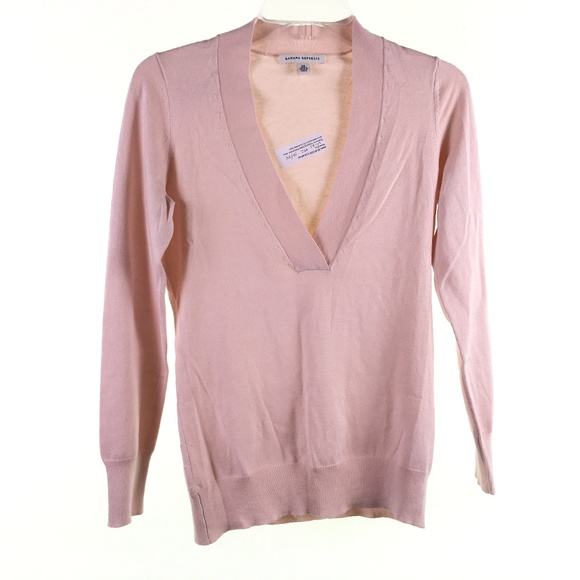 Banana Republic Sweaters - Banana Republic Pink V-Neck D9117162